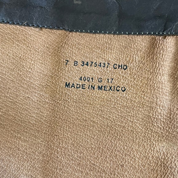 Frye Melissa Brown Leather  black Zip Ridding boots size 7 - Picture 15 of 15